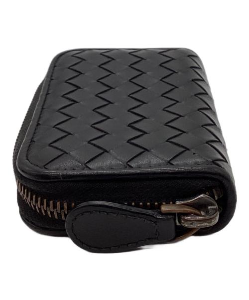 BOTTEGA VENETA（ボッテガベネタ）BOTTEGA VENETA (ボッテガベネタ) BOTTEGA VENETA　イントレチャート　コインケース ブラックの古着・服飾アイテム