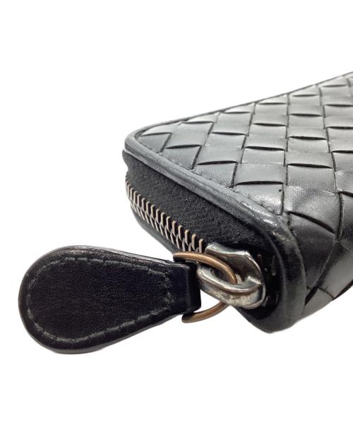 BOTTEGA VENETA（ボッテガベネタ）BOTTEGA VENETA (ボッテガベネタ) BOTTEGA VENETA　イントレチャート　コインケース ブラックの古着・服飾アイテム