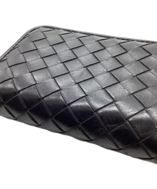BOTTEGA VENETA（ボッテガベネタ）BOTTEGA VENETA (ボッテガベネタ) BOTTEGA VENETA　イントレチャート　コインケース ブラックの古着・服飾アイテム