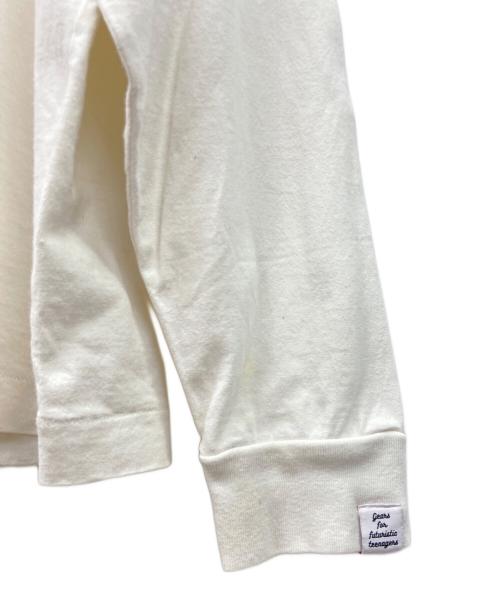 HUMAN MADE（ヒューマンメイド）HUMAN MADE (ヒューマンメイド) 長袖カットソー ホワイト サイズ:Mの古着・服飾アイテム