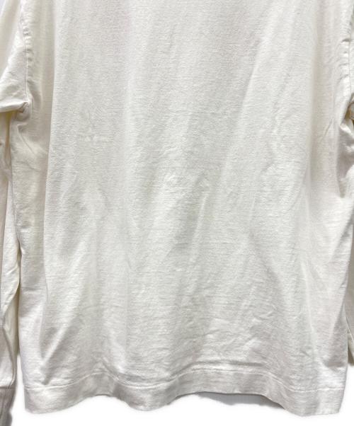 HUMAN MADE（ヒューマンメイド）HUMAN MADE (ヒューマンメイド) 長袖カットソー ホワイト サイズ:Mの古着・服飾アイテム