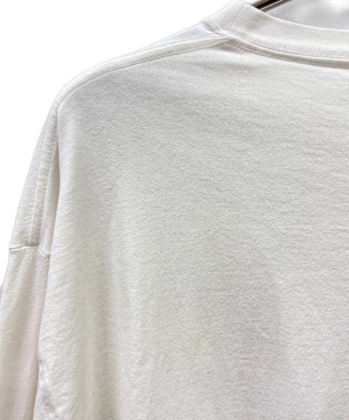 HUMAN MADE（ヒューマンメイド）HUMAN MADE (ヒューマンメイド) 長袖カットソー ホワイト サイズ:Mの古着・服飾アイテム