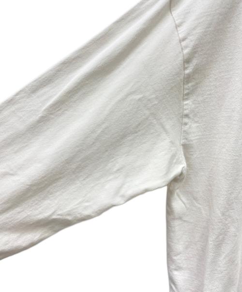 HUMAN MADE（ヒューマンメイド）HUMAN MADE (ヒューマンメイド) 長袖カットソー ホワイト サイズ:Mの古着・服飾アイテム
