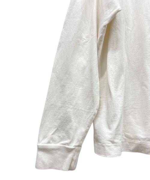 HUMAN MADE（ヒューマンメイド）HUMAN MADE (ヒューマンメイド) 長袖カットソー ホワイト サイズ:Mの古着・服飾アイテム