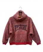 hystericヒステリック）の古着「ニット」｜レッド×ブラック