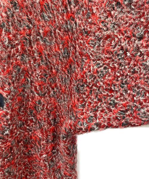 hysteric（ヒステリック）hysteric (ヒステリック) ニット レッド×ブラック サイズ:FREEの古着・服飾アイテム