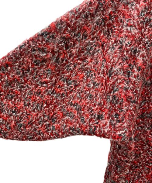 hysteric（ヒステリック）hysteric (ヒステリック) ニット レッド×ブラック サイズ:FREEの古着・服飾アイテム