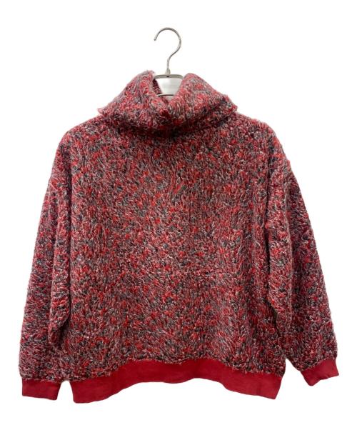 hysteric（ヒステリック）hysteric (ヒステリック) ニット レッド×ブラック サイズ:FREEの古着・服飾アイテム