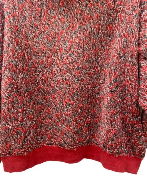 hysteric（ヒステリック）hysteric (ヒステリック) ニット レッド×ブラック サイズ:FREEの古着・服飾アイテム
