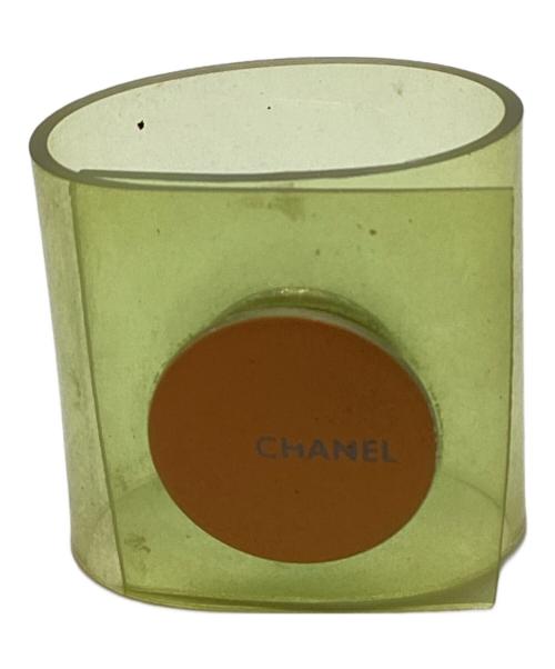 CHANEL（シャネル）CHANEL (シャネル) CHANEL　ラバーリング グリーン×ピンク サイズ:16号の古着・服飾アイテム