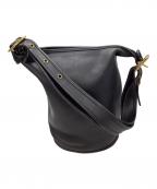COACHコーチ）の古着「COACH　OLD COACH　ショルダーバッグ」｜ブラック