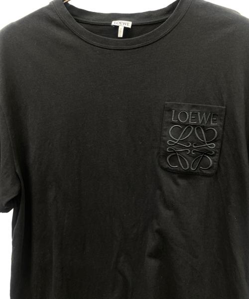LOEWE（ロエベ）LOEWE (ロエベ) 半袖カットソー ブラック サイズ:Mの古着・服飾アイテム