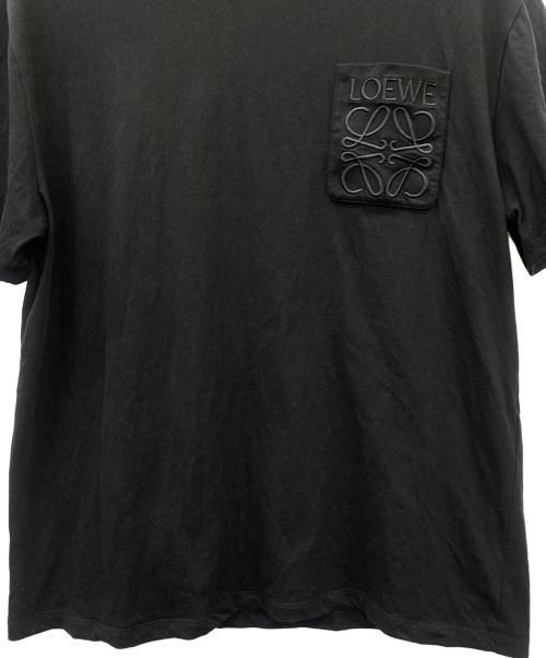 LOEWE（ロエベ）LOEWE (ロエベ) 半袖カットソー ブラック サイズ:Mの古着・服飾アイテム
