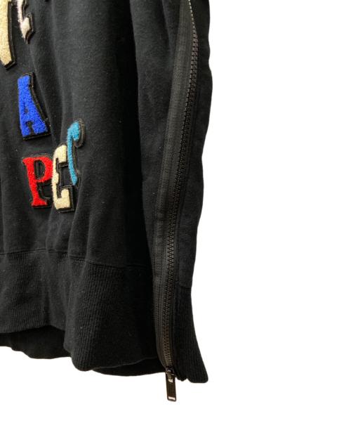 UNDERCOVER（アンダーカバー）UNDERCOVER (アンダーカバー) スウェット ブラック×マルチカラー サイズ:size2の古着・服飾アイテム