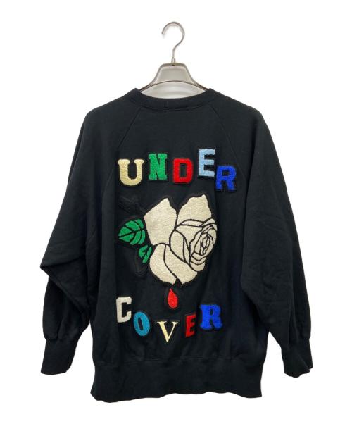 UNDERCOVER（アンダーカバー）UNDERCOVER (アンダーカバー) スウェット ブラック×マルチカラー サイズ:size2の古着・服飾アイテム
