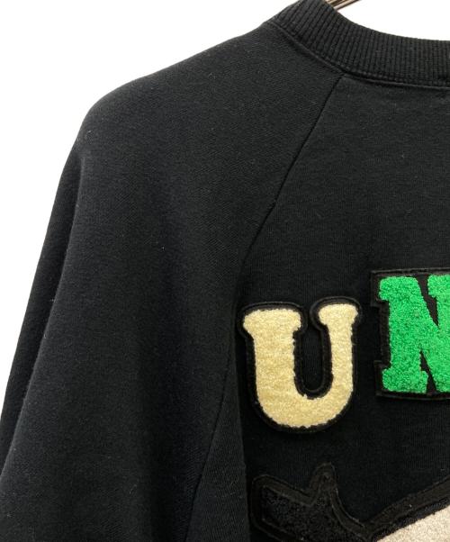 UNDERCOVER（アンダーカバー）UNDERCOVER (アンダーカバー) スウェット ブラック×マルチカラー サイズ:size2の古着・服飾アイテム