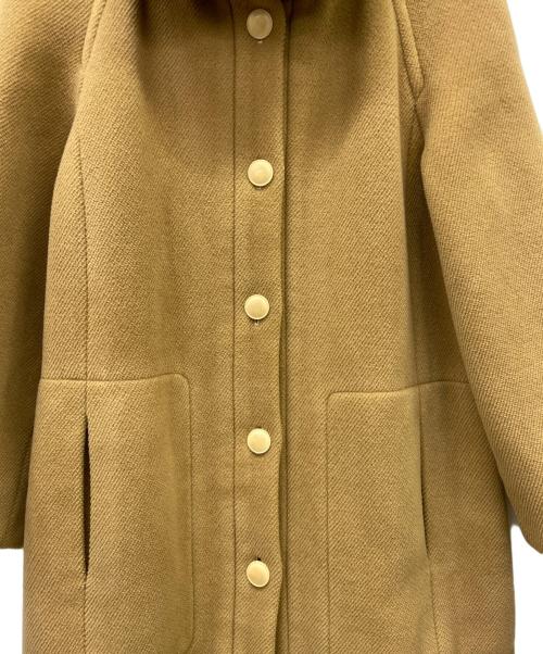 HERMES（エルメス）HERMES (エルメス) エルメス　HERMES　ロングコート ブラウン サイズ:SIZE 42の古着・服飾アイテム