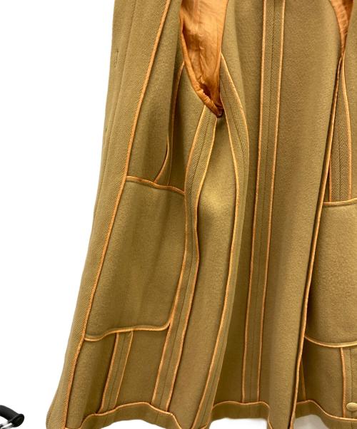 HERMES（エルメス）HERMES (エルメス) エルメス　HERMES　ロングコート ブラウン サイズ:SIZE 42の古着・服飾アイテム