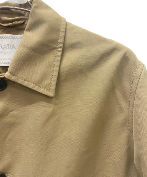 PRADA（プラダ）PRADA (プラダ) 4Bジャケット キャメル サイズ:Sの古着・服飾アイテム