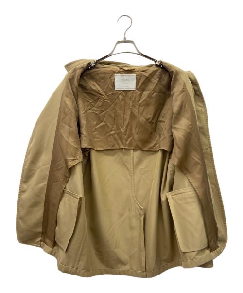 PRADA（プラダ）PRADA (プラダ) 4Bジャケット キャメル サイズ:Sの古着・服飾アイテム