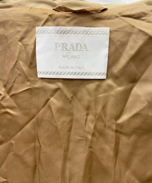 PRADA（プラダ）PRADA (プラダ) 4Bジャケット キャメル サイズ:Sの古着・服飾アイテム