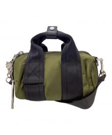 DIESEL（ディーゼル）の古着「DIESEL　ショルダーバッグ」｜オリーブ×ブラック