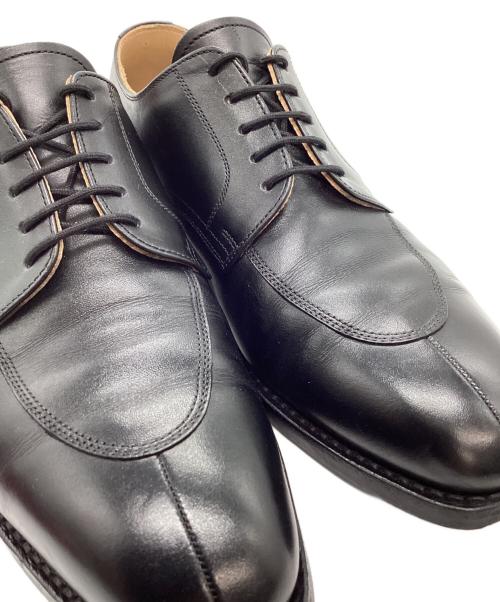 SCOTCH GRAIN（スコッチグレイン）SCOTCH GRAIN (スコッチグレイン) SCOTCH GRAIN　レザーシューズ ブラック サイズ:24.5㎝の古着・服飾アイテム