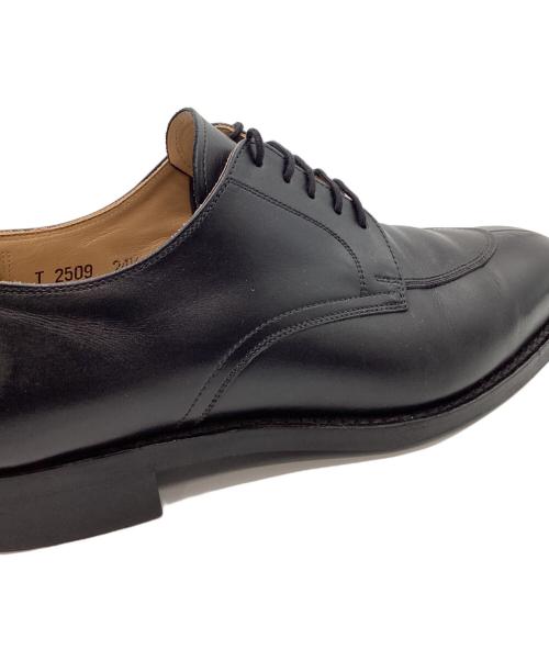 SCOTCH GRAIN（スコッチグレイン）SCOTCH GRAIN (スコッチグレイン) SCOTCH GRAIN　レザーシューズ ブラック サイズ:24.5㎝の古着・服飾アイテム