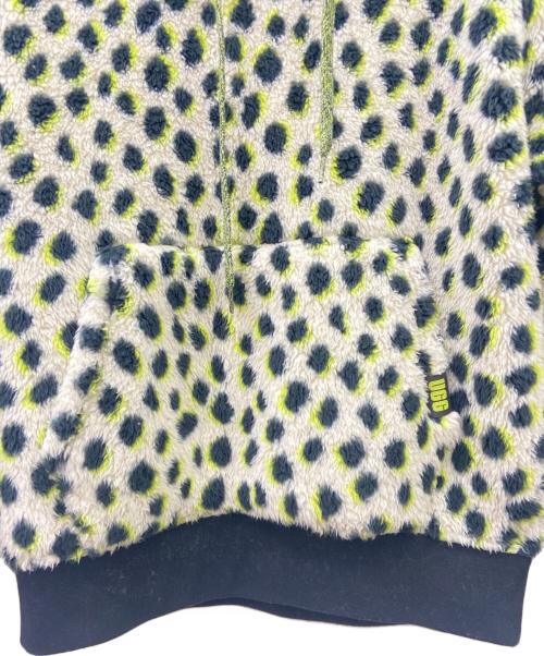 UGG（アグ）UGG (アグ) UGG　ボアプルオーバーパーカー ベージュ×ブラック サイズ:XSの古着・服飾アイテム