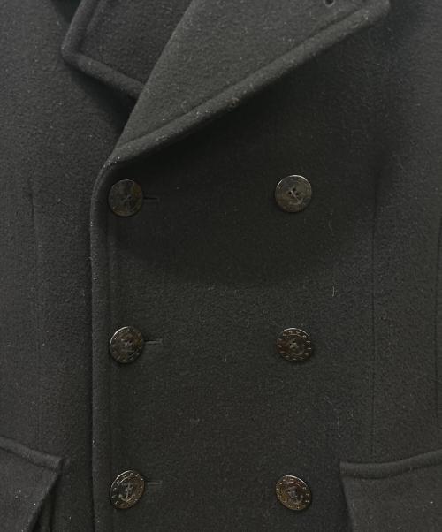 COMME des GARCONS JUNYA WATANABE MAN（コム デ ギャルソン ジュンヤ ワタナベ マン）COMME des GARCONS JUNYA WATANABE MAN COMME des GARCONS COMME des GARCONS JUNYA WATANABE MAN Pコート ブラック サイズ:sizexsの古着・服飾アイテム