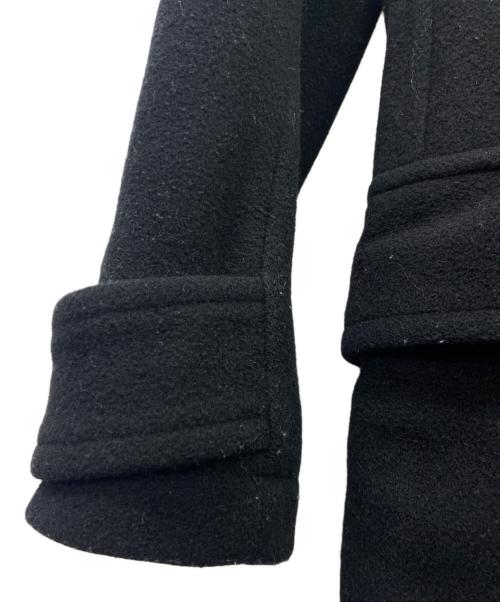 COMME des GARCONS JUNYA WATANABE MAN（コム デ ギャルソン ジュンヤ ワタナベ マン）COMME des GARCONS JUNYA WATANABE MAN COMME des GARCONS COMME des GARCONS JUNYA WATANABE MAN Pコート ブラック サイズ:sizexsの古着・服飾アイテム