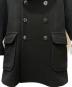 中古・古着 COMME des GARCONS JUNYA WATANABE MAN COMME des GARCONS COMME des GARCONS JUNYA WATANABE MAN Pコート ブラック サイズ:sizexs：20000円