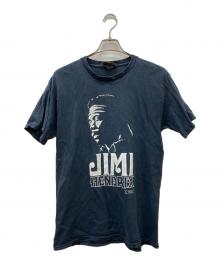 ZION ROOTSWEAR（ザイオンルーツウェア）の古着「半袖カットソー」｜ホワイト×ブラック