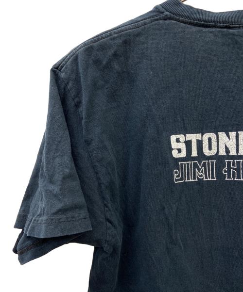 ZION ROOTSWEAR（ザイオンルーツウェア）ZION ROOTSWEAR (ザイオンルーツウェア) 半袖カットソー ホワイト×ブラック サイズ:Mの古着・服飾アイテム