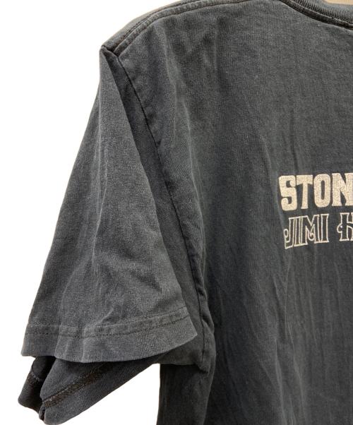 ZION ROOTSWEAR（ザイオンルーツウェア）ZION ROOTSWEAR (ザイオンルーツウェア) 半袖カットソー ホワイト×ブラック サイズ:Mの古着・服飾アイテム