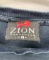 ZION ROOTSWEAR (ザイオンルーツウェア) 半袖カットソー ホワイト×ブラック サイズ:M：6000円