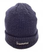 SUPREMEシュプリーム）の古着「Supreme　13AW Loose Gauge Beanie　ニット帽」｜ネイビー