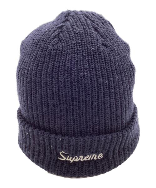 SUPREME（シュプリーム）SUPREME (シュプリーム) Supreme　13AW Loose Gauge Beanie　ニット帽 ネイビーの古着・服飾アイテム