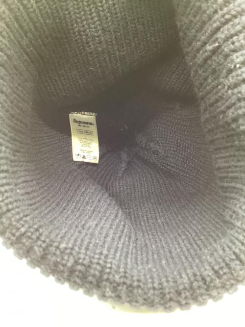 SUPREME（シュプリーム）SUPREME (シュプリーム) Supreme　13AW Loose Gauge Beanie　ニット帽 ネイビーの古着・服飾アイテム