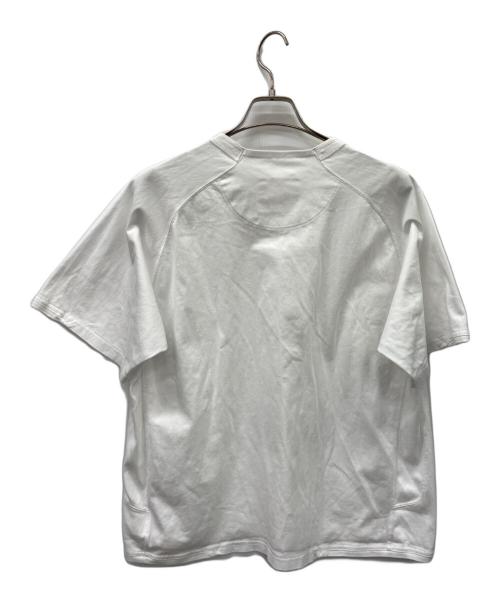 sacai（サカイ）sacai (サカイ) 半袖カットソー ホワイト サイズ:SIZE1の古着・服飾アイテム