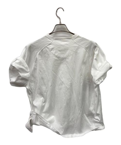 sacai（サカイ）sacai (サカイ) 半袖カットソー ホワイト サイズ:SIZE1の古着・服飾アイテム