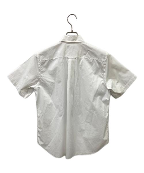 COMME des GARCONS HOMME（コムデギャルソン オム）COMME des GARCONS HOMME (コムデギャルソン オム) 半袖シャツ ホワイト×ブルー サイズ:Mの古着・服飾アイテム