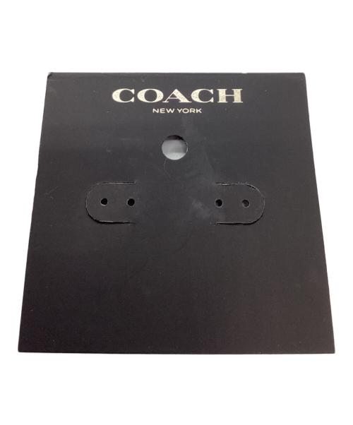 COACH（コーチ）COACH (コーチ) COACH　ラインストーン ビジュー　ピアスの古着・服飾アイテム
