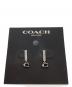 COACH（コーチ）の古着「COACH　ラインストーン ビジュー　ピアス」