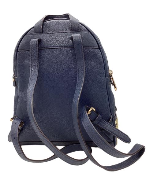 MICHAEL KORS（マイケルコース）MICHAEL KORS (マイケルコース) MICHAEL KORS　リュック ネイビー×ゴールドの古着・服飾アイテム