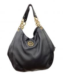 MICHAEL KORS（マイケルコース）の古着「MICHAEL KORS　ホーボーバッグ」｜ブラック