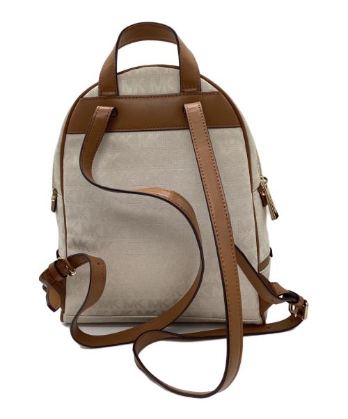 MICHAEL KORS（マイケルコース）MICHAEL KORS (マイケルコース) MICHAEL KORS　リュック アイボリー×ピンクの古着・服飾アイテム