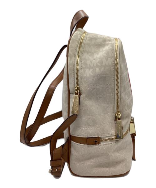 MICHAEL KORS（マイケルコース）MICHAEL KORS (マイケルコース) MICHAEL KORS　リュック アイボリー×ピンクの古着・服飾アイテム