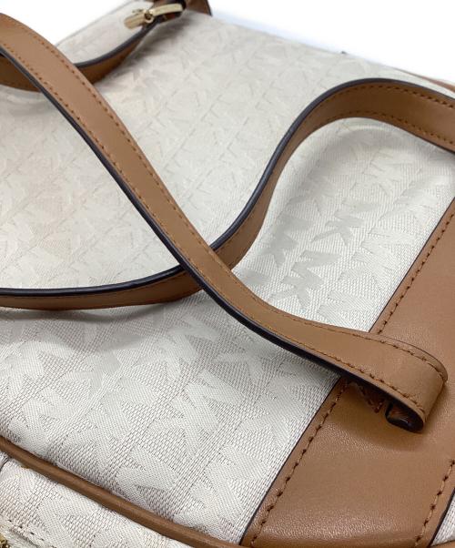 MICHAEL KORS（マイケルコース）MICHAEL KORS (マイケルコース) MICHAEL KORS　リュック アイボリー×ピンクの古着・服飾アイテム