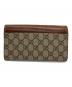 GUCCI (グッチ) GUCCI　長財布 ブラウン×ベージュ：7000円